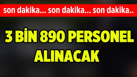Sağlık Bakanlığı 3 bin 890 personel alacak
