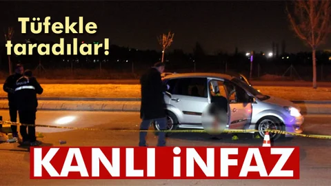 Otomobili taradılar: 1 ölü, 1 yaralı