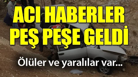 Yollar kan gölüne döndü: 3 ölü