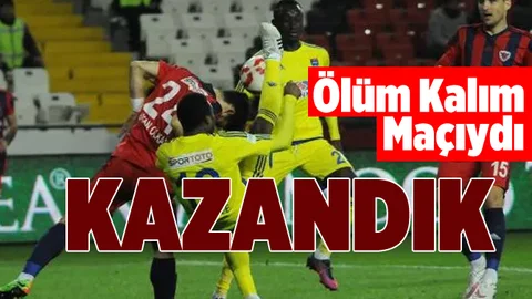 Gaziantep Büyükşehir Belediye Spor-Mersin İdmanyurdu: 1-2
