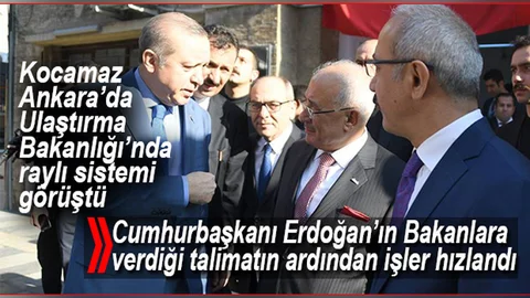 FLAŞ GELİŞME…Ulaştırma Bakanlığıyla Monoray Görüşmeleri Başladı