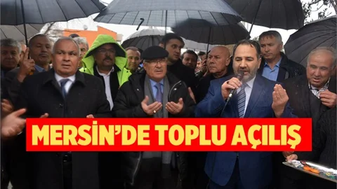 Mersin Ayaş'ta Toplu Açılış
