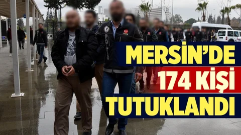 Tarsus'ta 7 Ayda Terör Operasyonlarında 174 Kişi Tutuklandı
