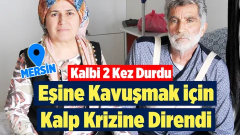 Kalp krizi geçirirken eşiyle buluşmaya gitti