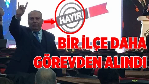 MHP Anamur Teşkilatı Görevden Alındı