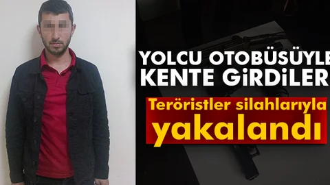3 terörist suikast silahıyla yakalandı