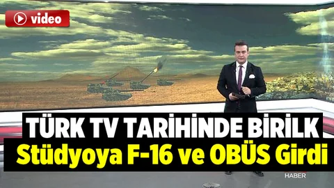 Türk televizyon tarihinde bir ilk! Stüdyo bir anda karıştı