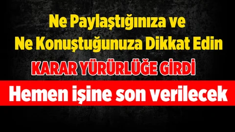 Son dakika! Resmi Gazete'de çıktı! Hemen işine son verilecek