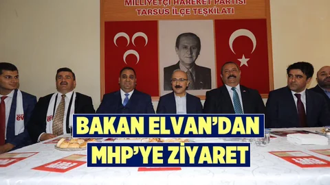 Kalkınma Bakanı Lütfi Elvan, Tarsus'ta