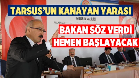 Bakan Elvan’dan Tarsus’a Hastane Müjdesi