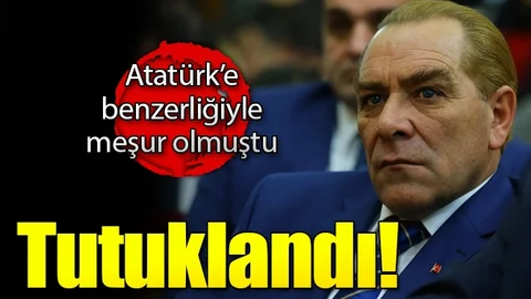 Atatürk'e benzeyen Göksel Kaya tutuklandı!