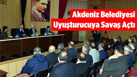 Akdeniz Belediyesi Uyuşturucuya Savaş Açtı