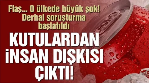 Son dakika… Kola kutularının içinden insan dışkısı çıktı