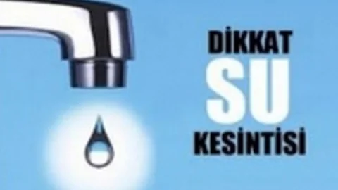 MESKİ’den Tarsus İlçesinde Su Kesintisi Uyarısı