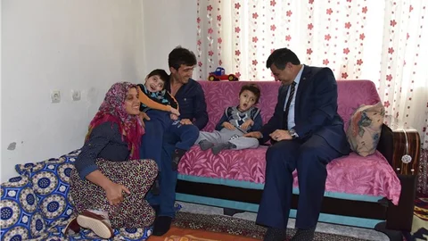 Başkan Türe'den Engelli Kardeşlere Ziyaret