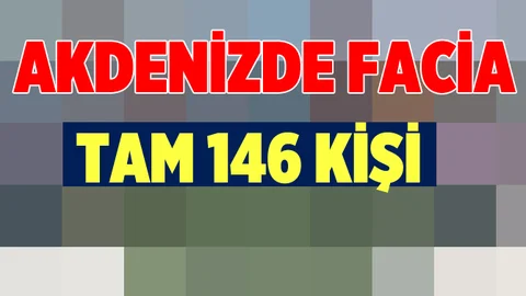 Akdeniz'de feribot faciası