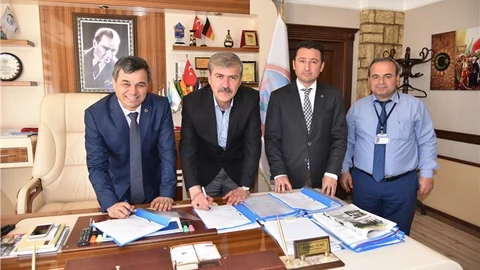 Anamur Belediyesin de Toplu İş Sözleşmesi