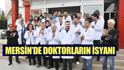Mersin'de Doktorlar cinayete isyan etti