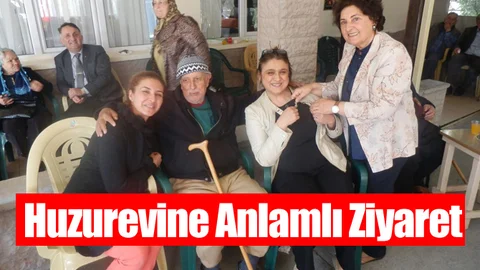 TSK Vakfı Tarsus Lions'tan Huzurevine Ziyaret