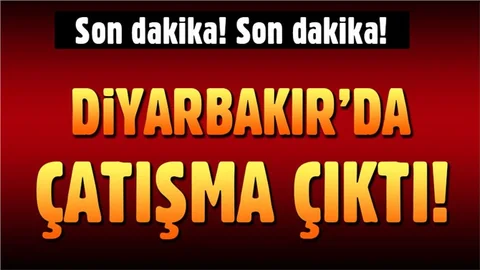 Diyarbakır'da çatışma: 1 polis yaralandı, 1 kişi öldü