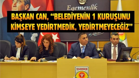 Tarsus Belediye Meclisi Nisan Ayı Toplantısı Yapıldı