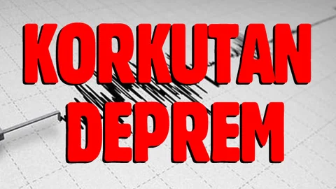 Manisa'dan Korkutan Deprem