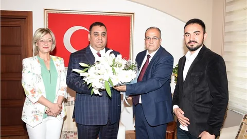 Tarsus Polis Teşkilatından Başkan Can’a Ziyaret