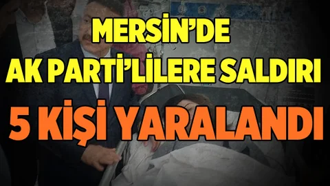 Tarsus'ta Referandum Çalışması Yapan Ak Partililere Saldırı