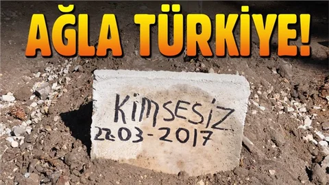 Henüz iki günlüktü... Çöp konteynerine atılan bebek toprağa verildi