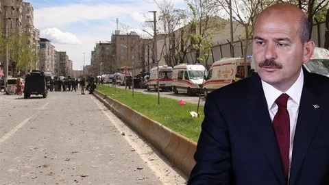 Bakan Soylu: Diyarbakır'daki patlama terör saldırısı