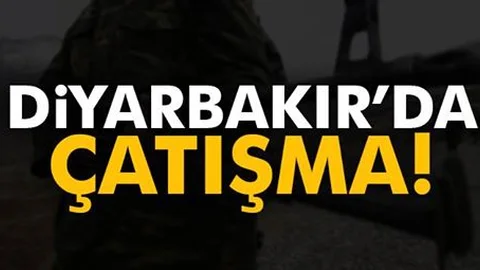 Diyarbakır'da çatışma: 1 terörist öldürüldü!