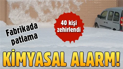 Tekirdağ Çerkezköy'de fabrikada patlama!