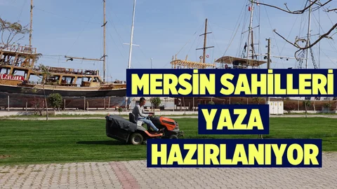 Erdemli Sahil Bandı Yaza Hazırlanıyor