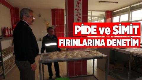 Tarsus Belediyesinden Pide Pişirim Ve Simit Fırınlarına Denetim
