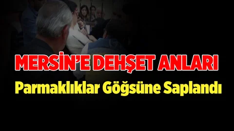 Mersin'de Dehşet..! Demir Parmaklıkları Göğsüne Saplandı