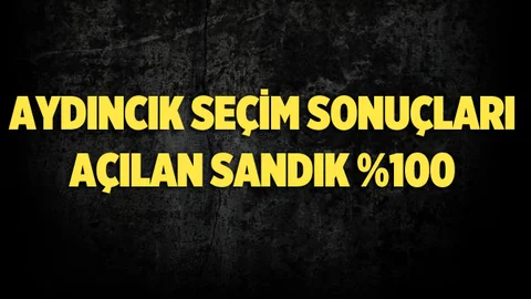 Aydıncık Referandum Sonuçları 2017, Evet Hayır Oy Oranları