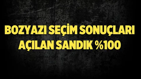 Bozyazı Referandum Sonuçları 2017, Evet Hayır Oy Oranları