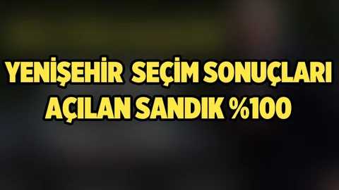 Yenişehir Referandum Sonuçları 2017, Evet Hayır Oy Oranları
