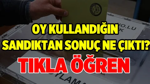 Sandığımdan Evet mi yoksa Hayır mı çıktı? Referandum Sandık Sonuç Sorgulama