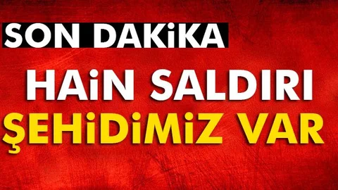 Ağrı’da hain saldırı: 1 asker şehit