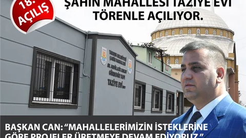 Şahin Mahallesi İstediği Hizmete Kavuşuyor