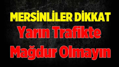 Dikkat..! Mersin-Tarsus D-400 Yolunda Bisiklet Yarışı Var