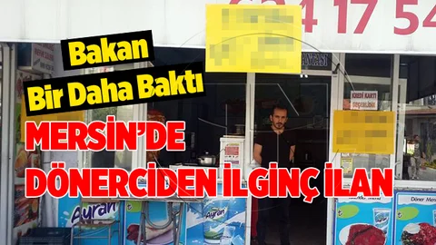 Tarsus'ta Dönerciden 23 Nisan Özel İndirim