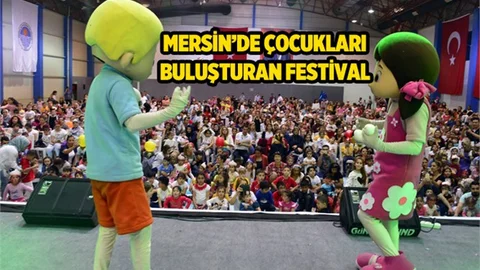 Çocukları Festival Coşkusu Sardı 