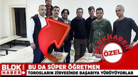 Çamlıyayla'da "Bu da Süper Öğretmen" Dedirten Öğretmen