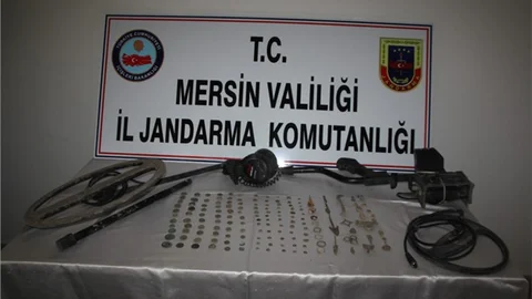 Jandarma Tarsus'ta Tarihi Eser Kaçakçılığına Geçit Vermiyor