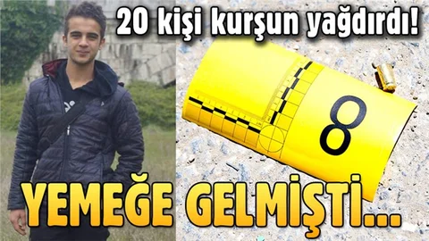 20 kişi silahlarla iş yerini taradı: 1 ölü, 5 yaralı