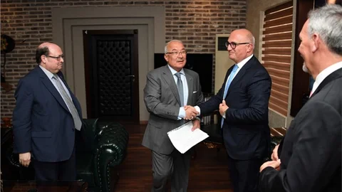 Şili Büyükelçisi Mersin'de