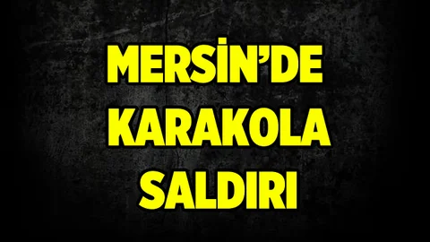 Mersin'de Karakola Ses Bombası Atıldı