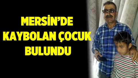 Tarsus'ta Kaybolan 8 Yaşındaki Çocuk Bulundu